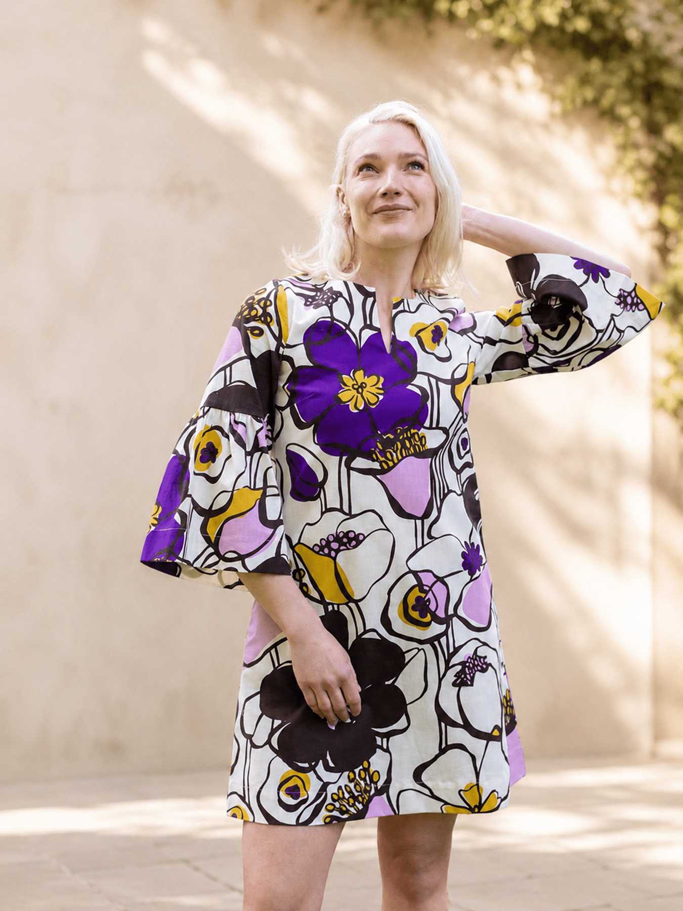VERA dress Full Bloom Purple - Lesley Evers - Dress - new - Shop