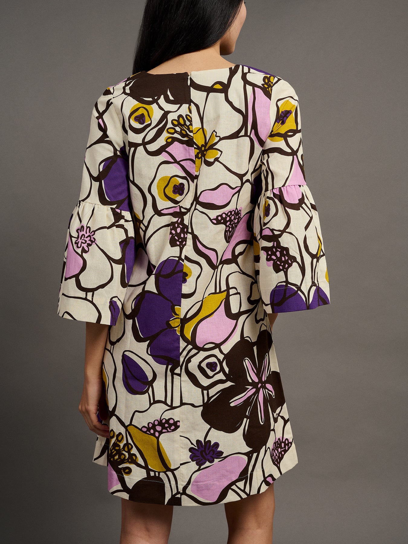 VERA dress Full Bloom Purple - Lesley Evers - Dress - new - Shop