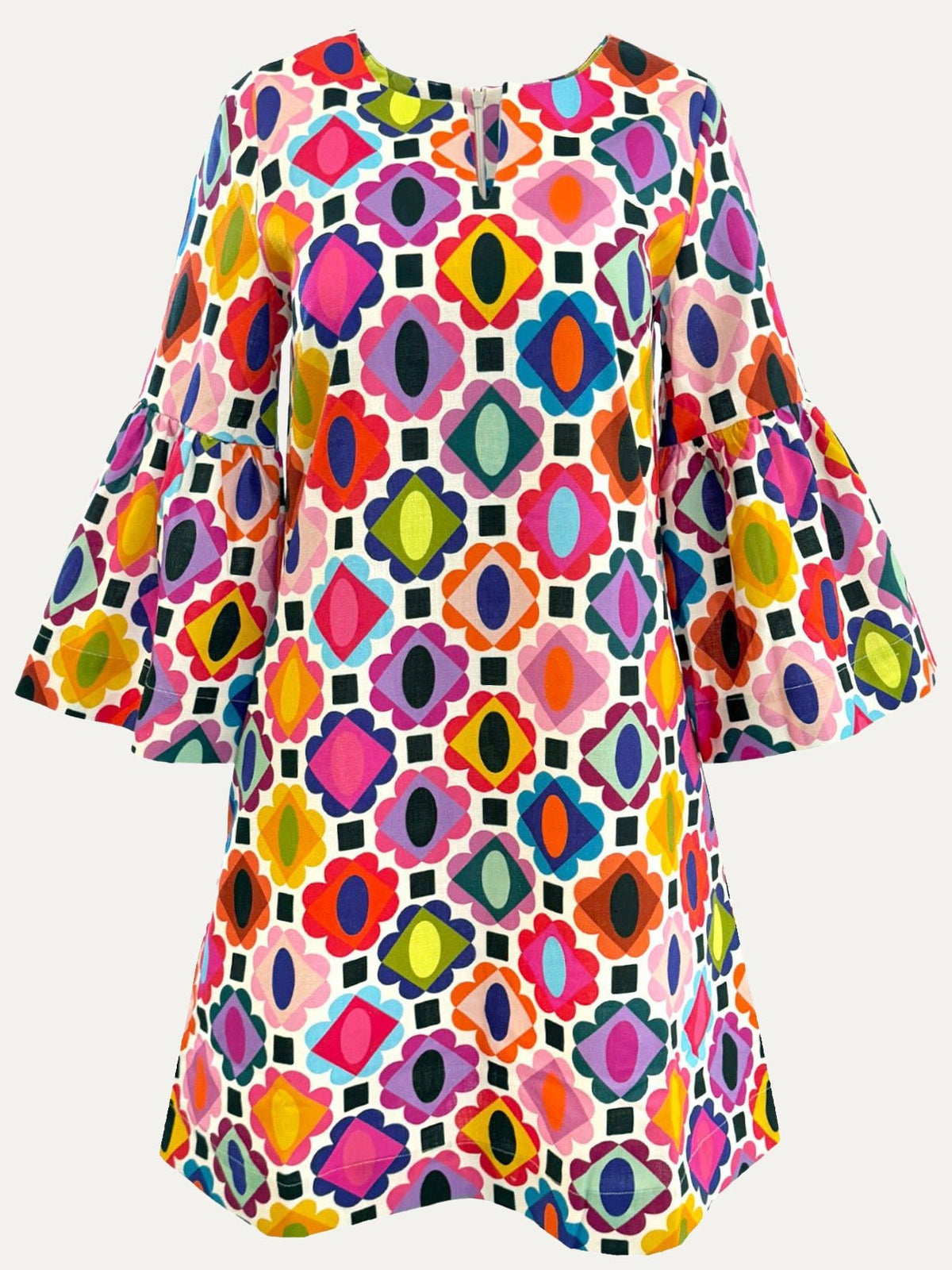 VERA dress Gems Light - Lesley Evers-Black-black dress-Dress