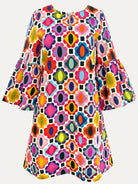 VERA dress Gems Light - Lesley Evers-Black-black dress-Dress
