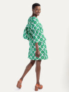 VERA dress Talavera Green - Lesley Evers-Dress-new-Shop