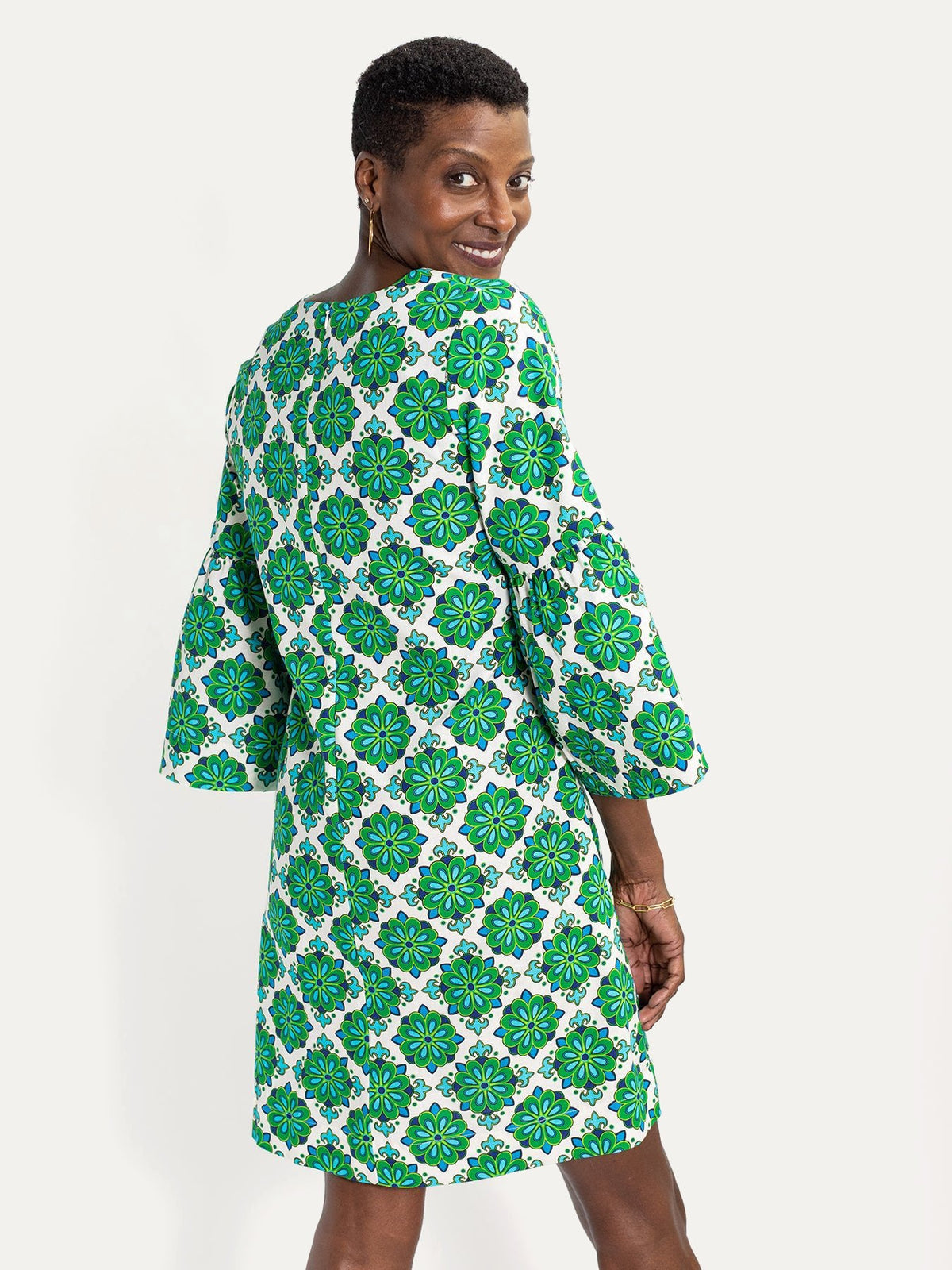 VERA dress Talavera Green - Lesley Evers-Dress-new-Shop