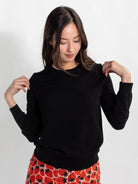 WENDY sweater Black - Lesley Evers - aldena - aldina - Best Seller