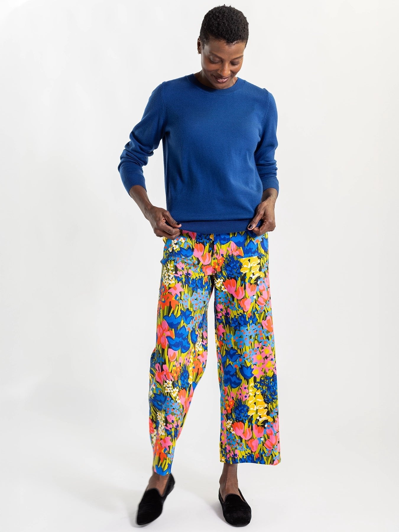 WENDY sweater Navy - Lesley Evers - Best Seller - purple - Shop