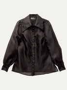 WHITNEY blouse Black - Lesley Evers-Black-black blouse-blouse