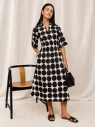 WILLA dress Black Dots - Lesley Evers - Dress - new - Shop