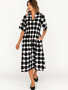 WILLA dress Black Dots - Lesley Evers-Dress-new-Shop