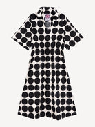 WILLA dress Black Dots - Lesley Evers-Dress-new-Shop