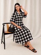 WILLA dress Black Dots - Lesley Evers - Dress - new - Shop