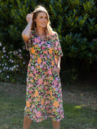 WILLA dress Butterfly Garden - Lesley Evers-Dress-new-Shop