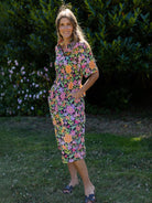 WILLA dress Butterfly Garden - Lesley Evers-Dress-new-Shop