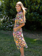 WILLA dress Butterfly Garden - Lesley Evers-Dress-new-Shop