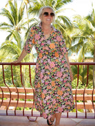 WILLA dress Butterfly Garden - Lesley Evers-Dress-new-Shop