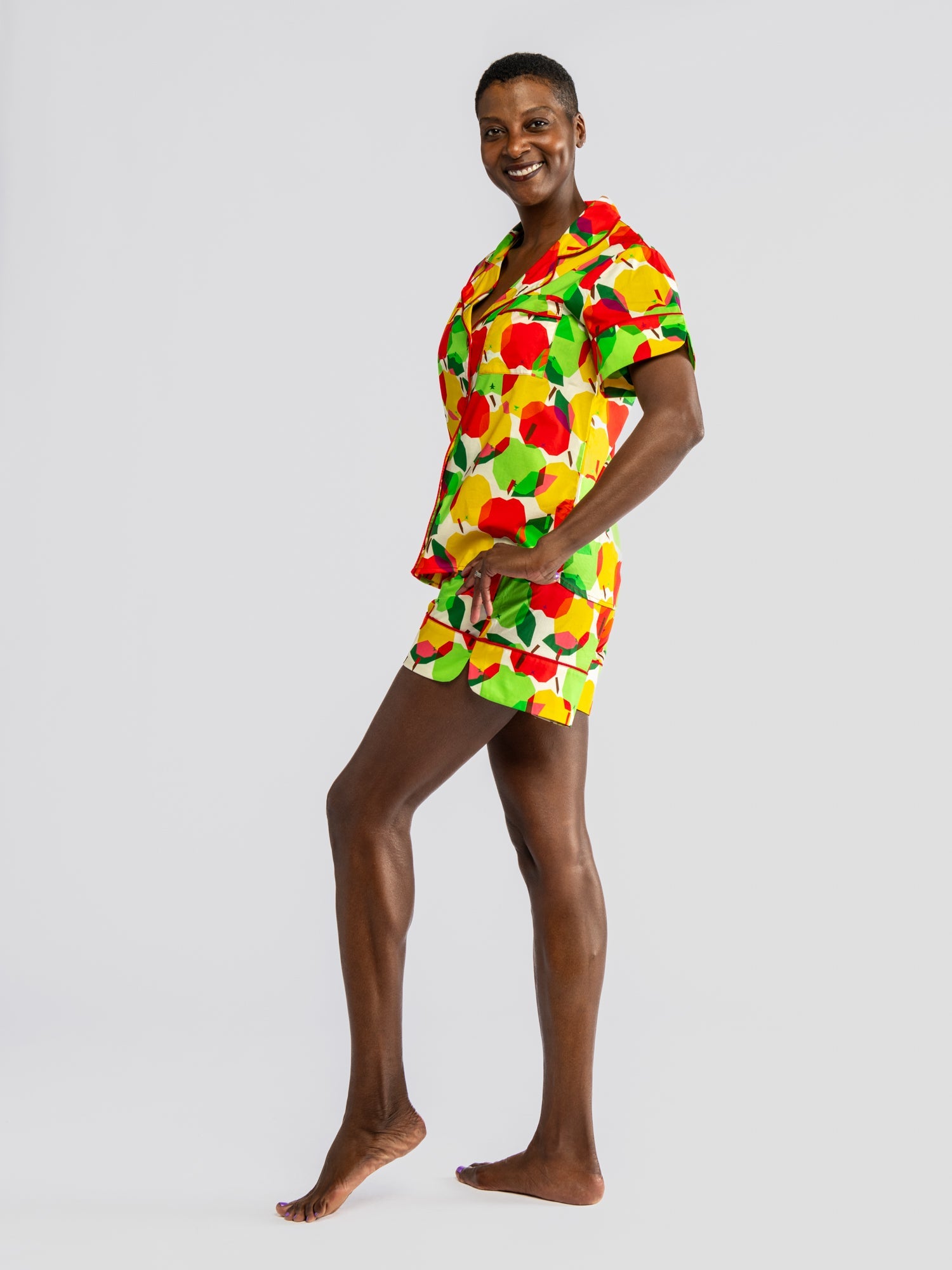 ZOEY pajama set Apples – Lesley Evers