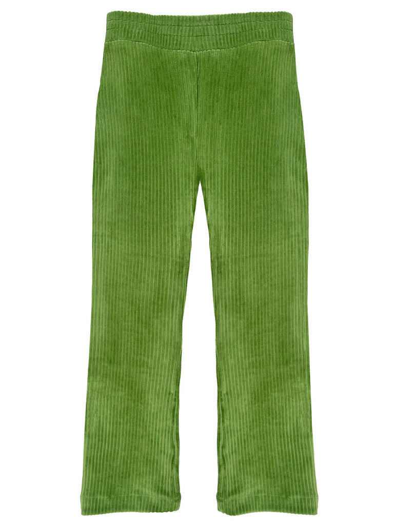 ANGIE pant Leaf Green Corduroy - Lesley Evers-angie-corduroy-corduroy pant