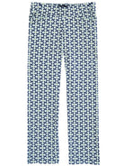 AUDREY pant Loop Tile Light Blue - Lesley Evers-audrey-Bottoms-cotton