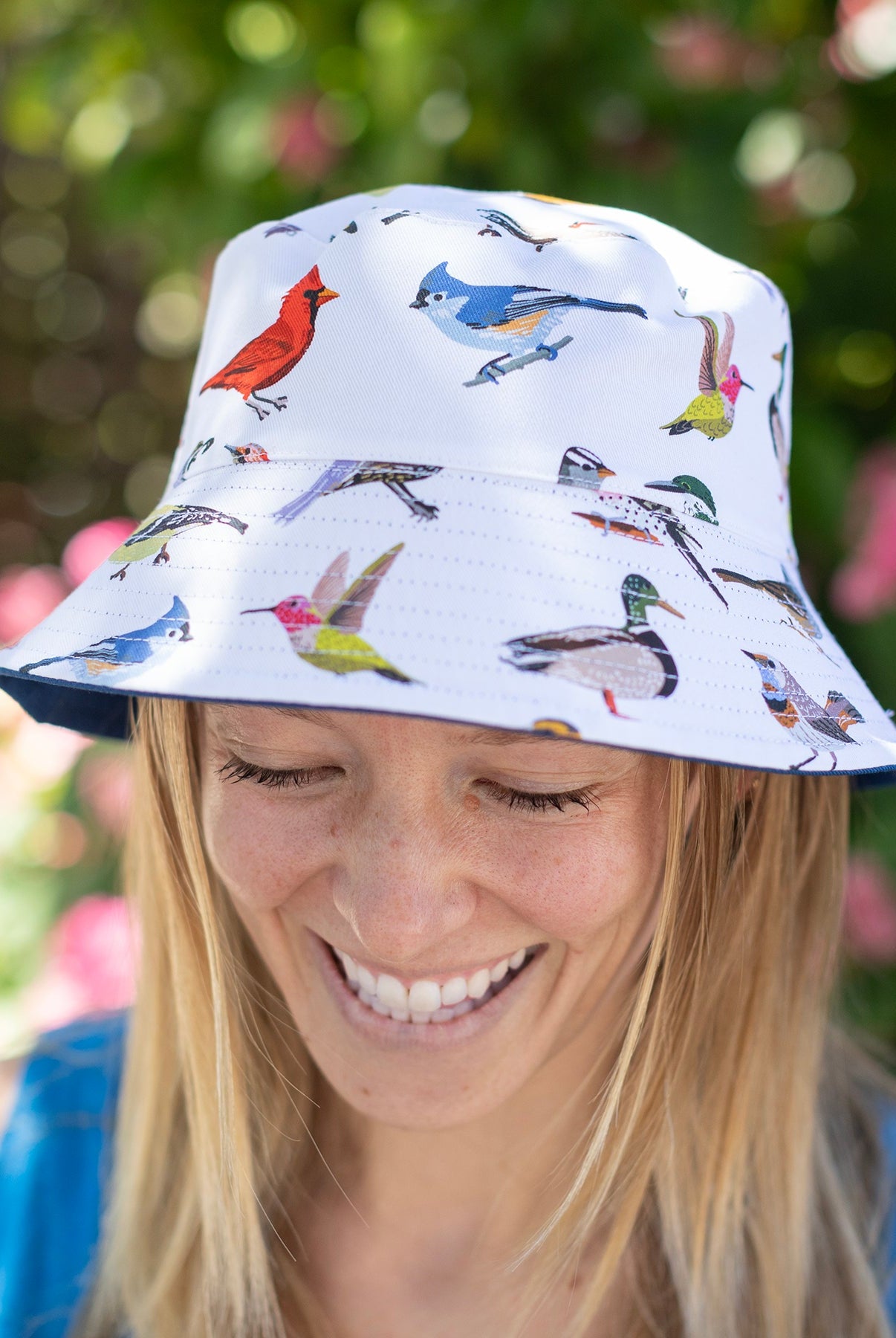 BERTA bucket hat Birds - Lesley Evers-Best Seller-birds-bucket hat