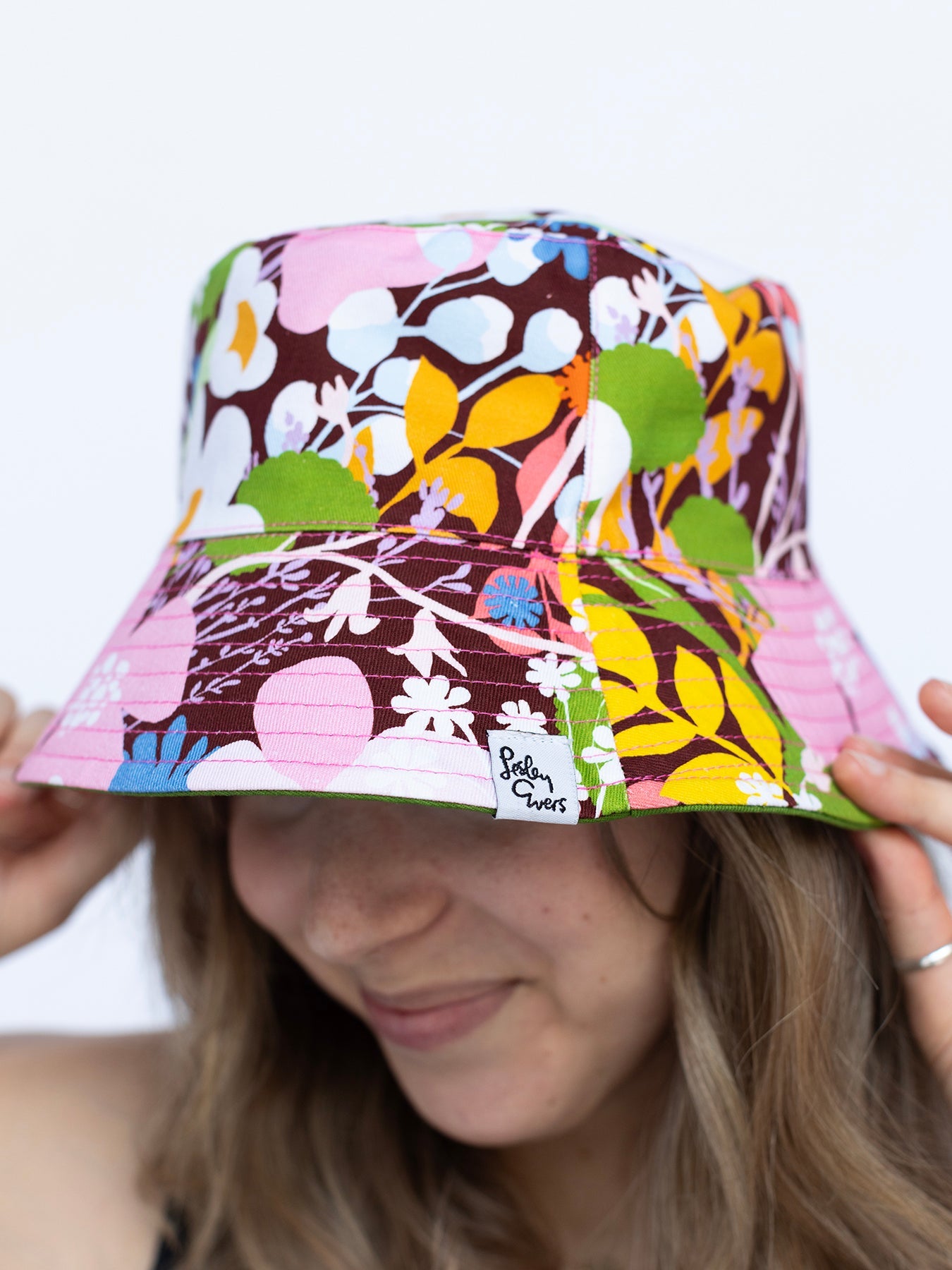 BERTA bucket hat Meadow Flower - Lesley Evers-bucket hat-hat-Shop
