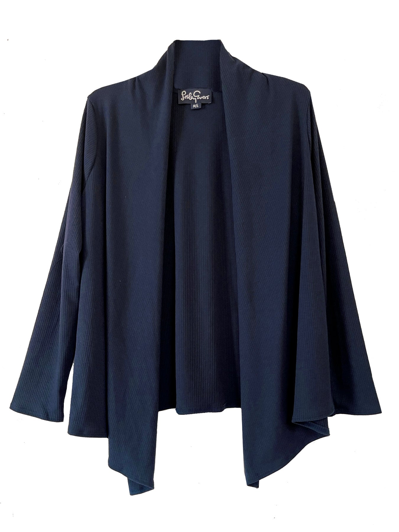 CARLY Navy Rib - Lesley Evers-Best Seller-Shop-Shop/All Products