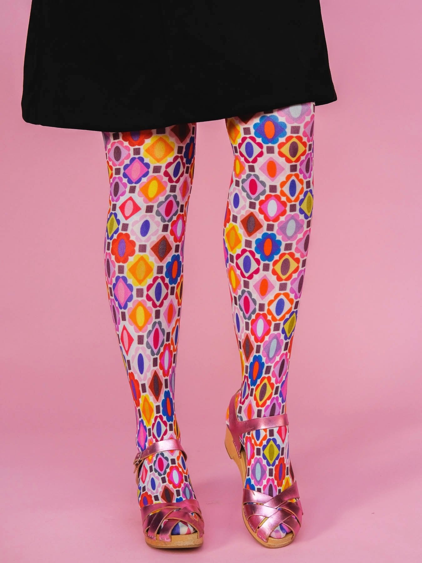 COCO tights Cherry Fleurette – Lesley Evers