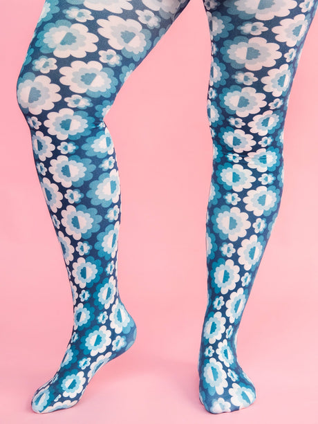 COCO tights Zinnia Blue – Lesley Evers