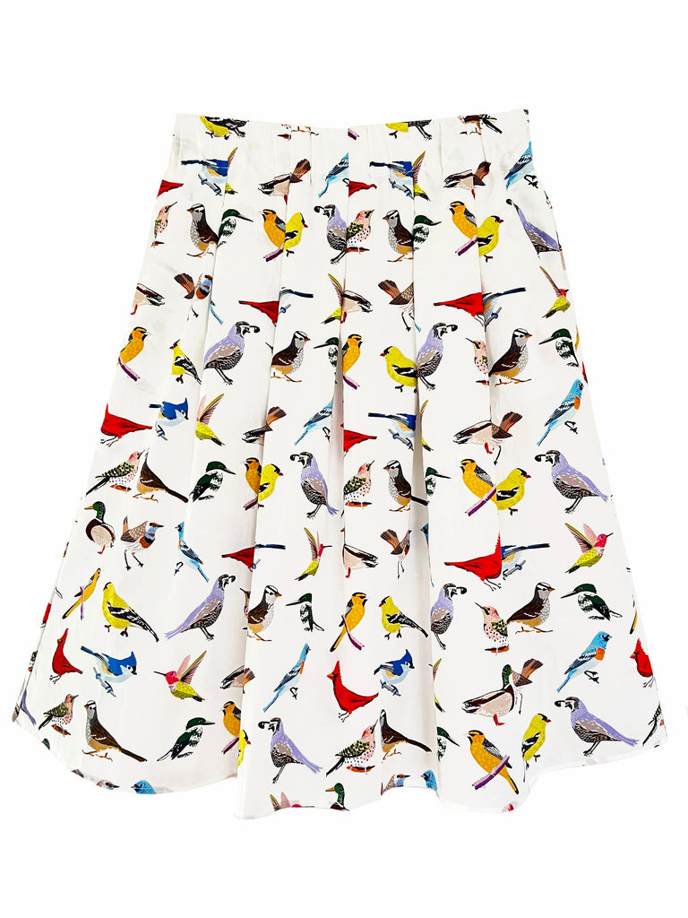 DIXIE skirt Birds - Lesley Evers-Shop-Shop/All Products-Shop/New Arrivals