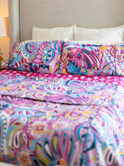 DUVET COVER Shakalaka Lilac - Lesley Evers-Bedding-Bedroom-Blanket
