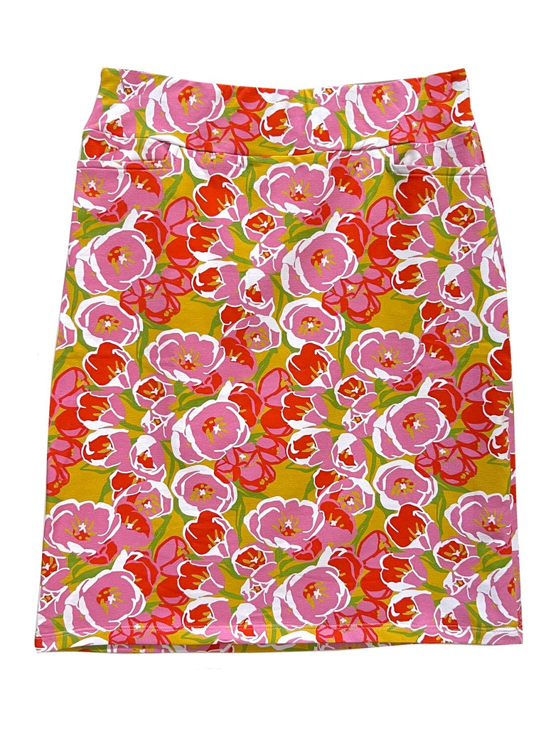 FREYA Pink Tulips - Lesley Evers-Shop-Shop/All Products-Shop/Dresses