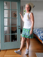 FREYA skirt Corinth Green - Lesley Evers-Bottoms-Corinth-corinth green