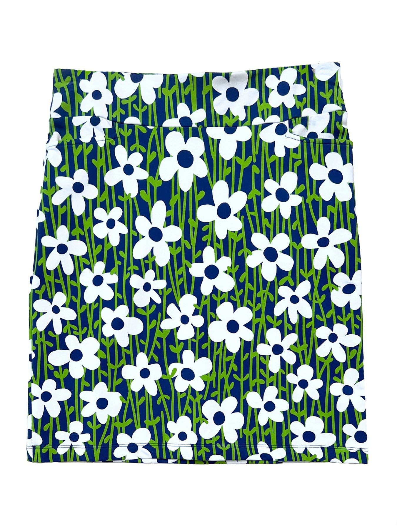 FREYA skirt Flower Nostalgia Green - Lesley Evers-Bottoms-floral-freya