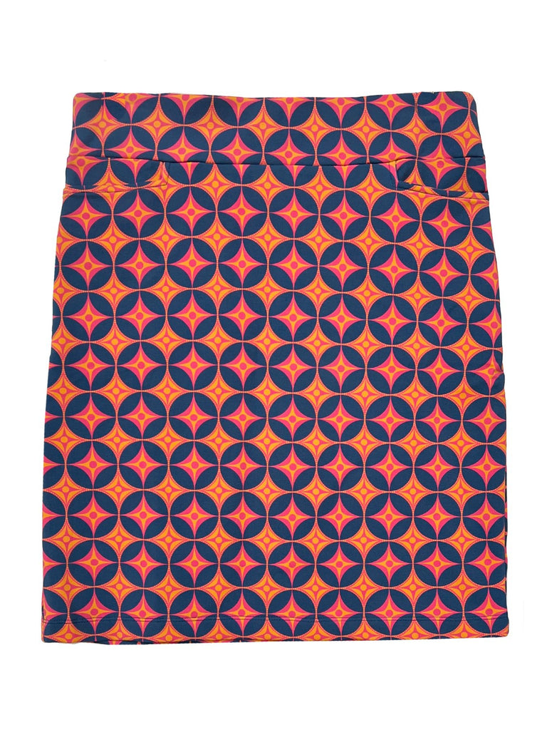 FREYA skirt North Star Orange - Lesley Evers-Bottoms-floral-freya