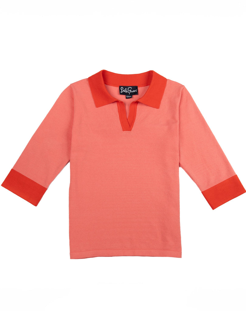 GAELLE knit top Pink - Lesley Evers-knit-knitwear-Shop