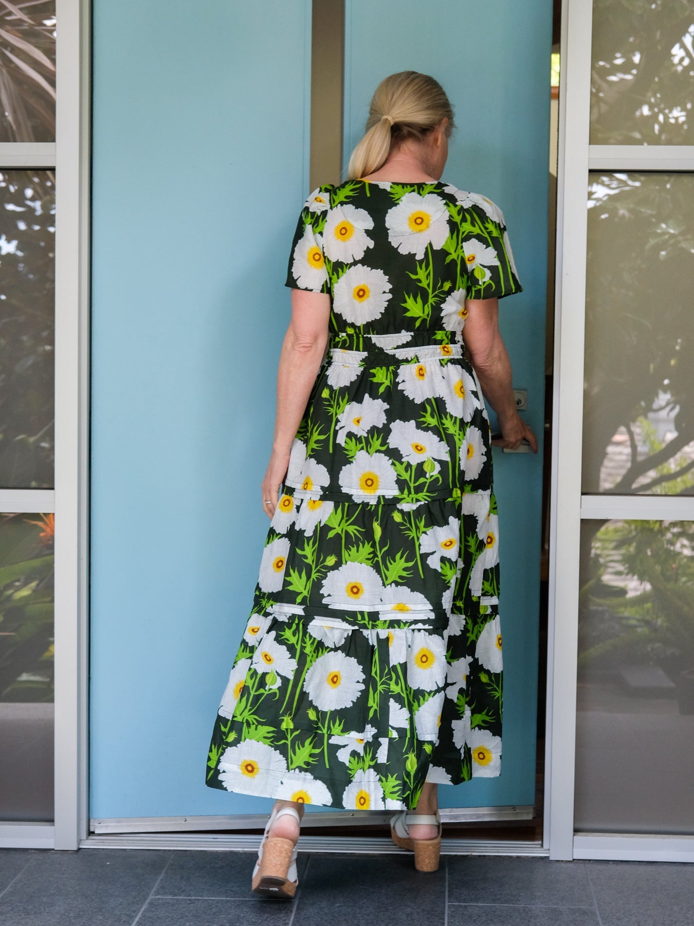 GENEVIEVE dress Tree Poppy - Lesley Evers-Best Seller-Dress-easter dress