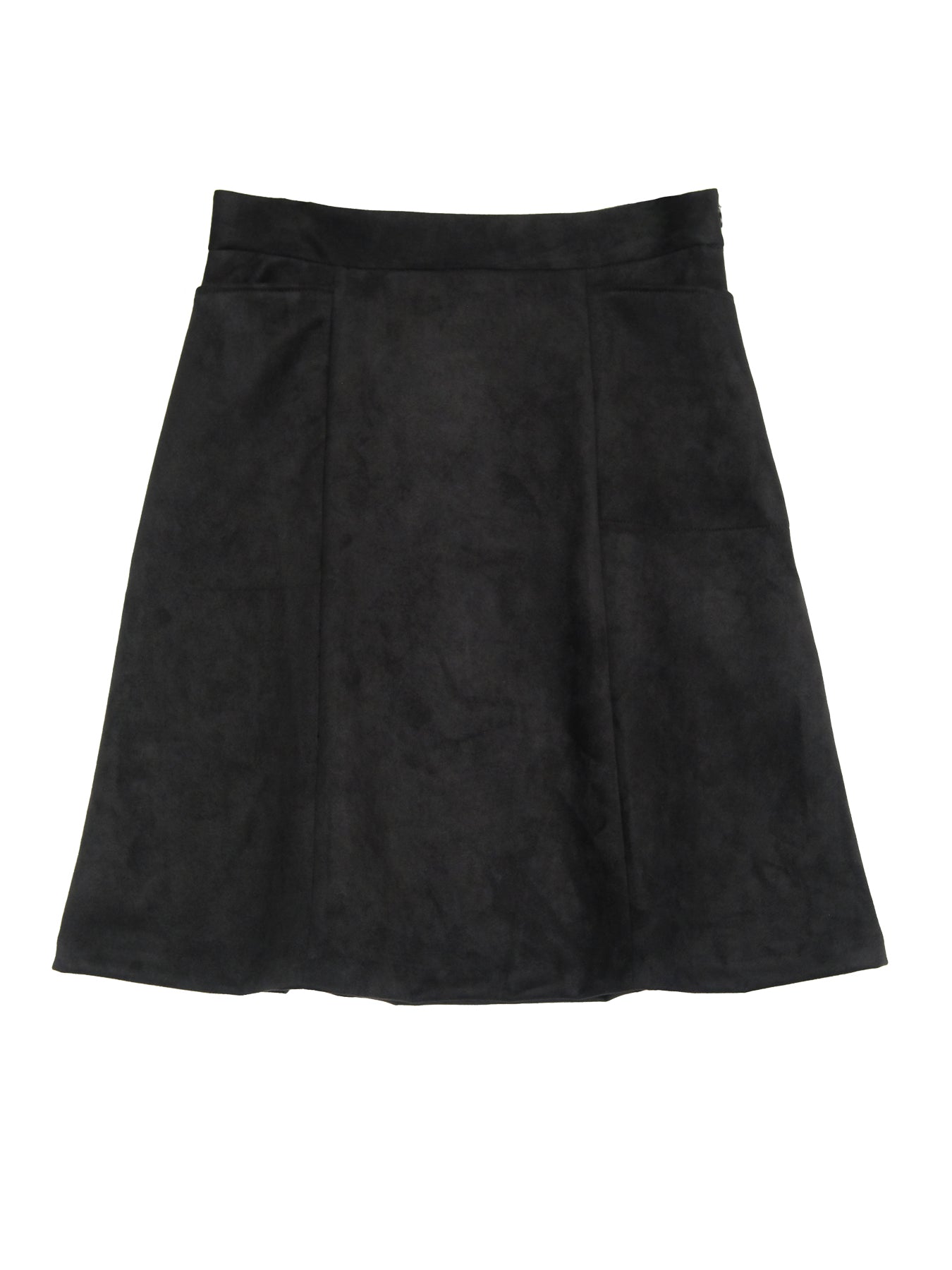 GRETA skirt Black Faux Suede – Lesley Evers