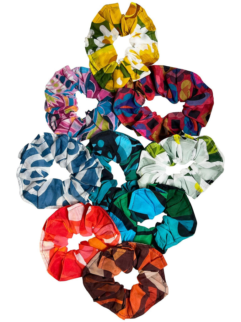 HAZEL scrunchie 10-pack - Lesley Evers-Accessories-accessory-hair accessory
