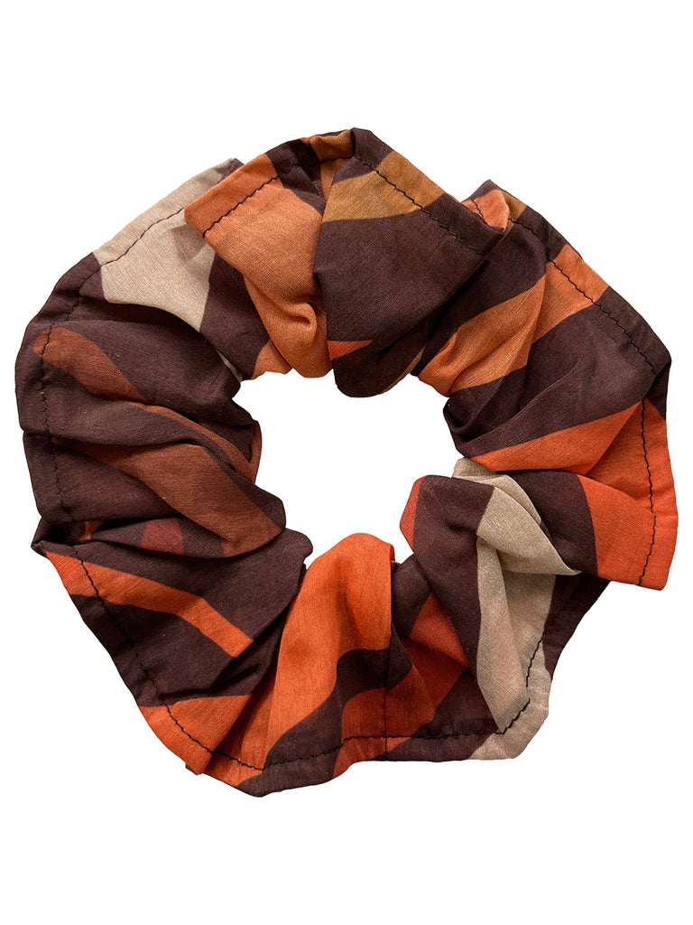 HAZEL scrunchie Seagrass Brown - Lesley Evers-Accessories-accessory-hair accessory