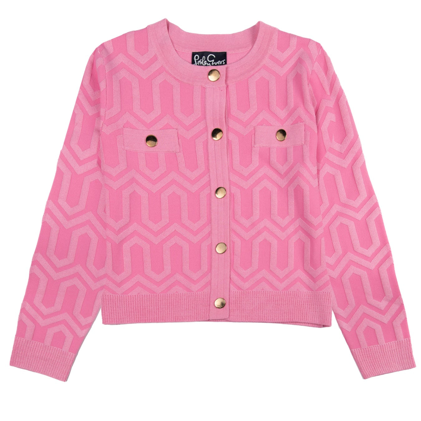 LEA cardigan Pink - Lesley Evers-cardigan-Shop-Shop/All Products