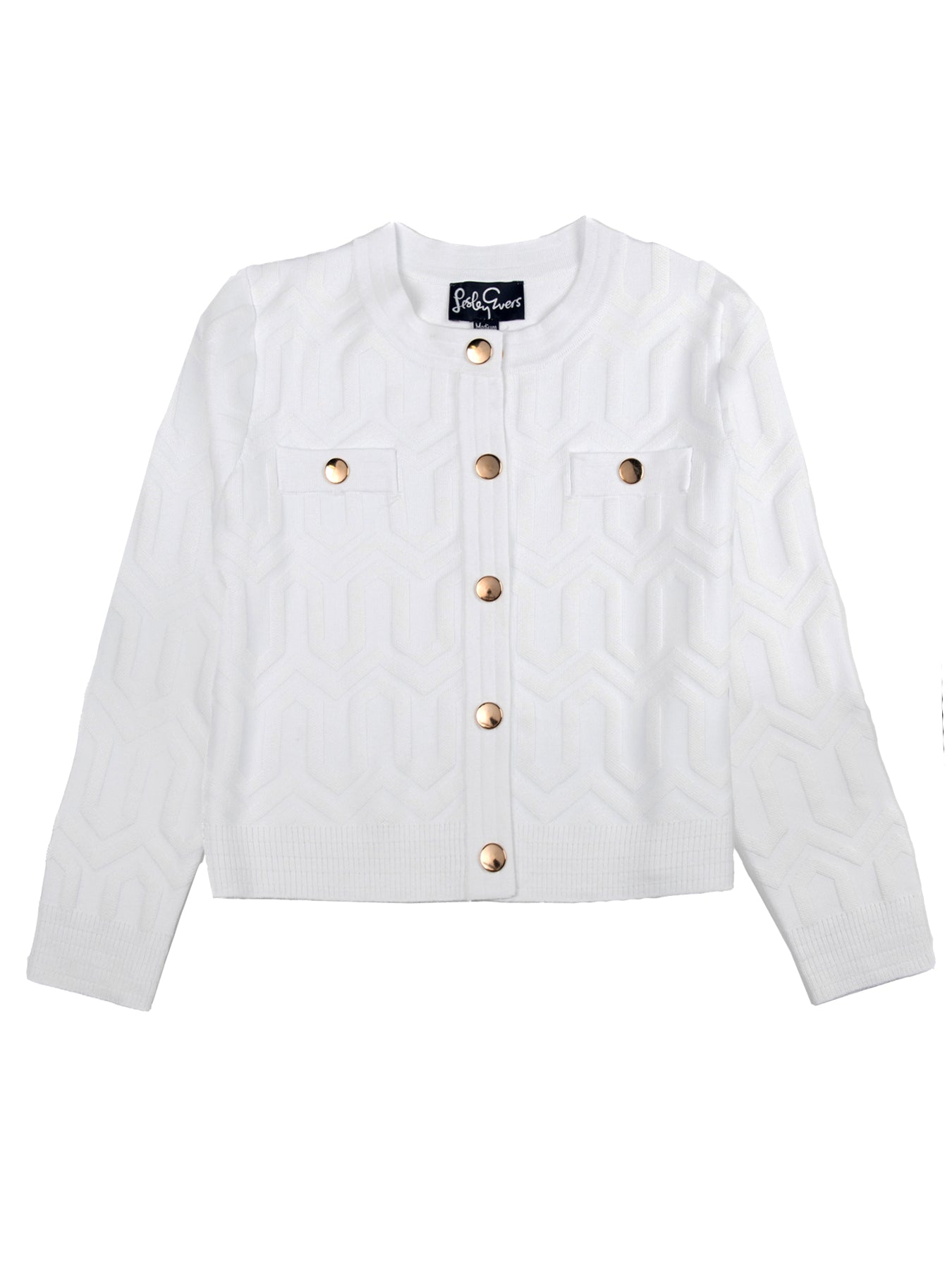 LEA cardigan White