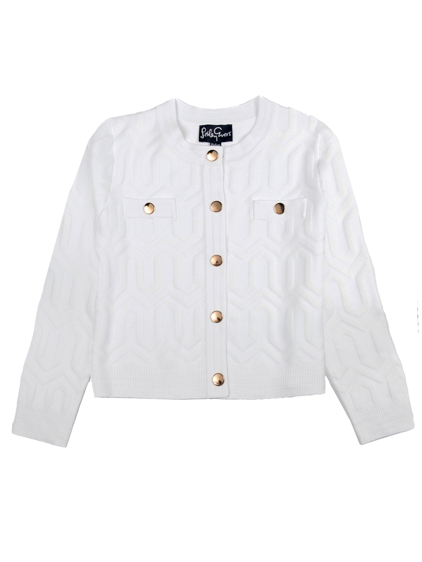 LEA cardigan White - Lesley Evers-cardigan-Shop-Shop/All Products