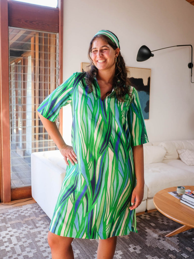 MADISON dress Seagrass Green - Lesley Evers-Best Seller-Shop-Shop/All Products
