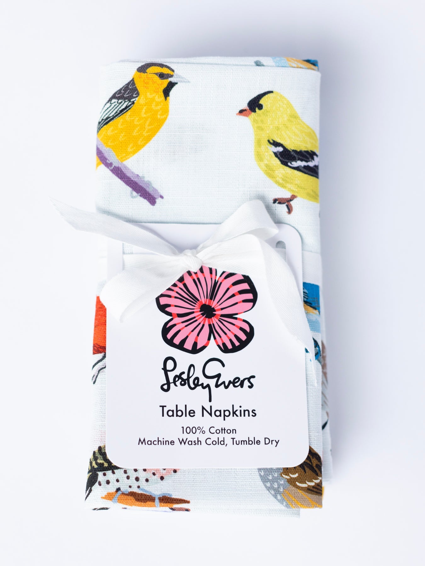NAPKIN SET Birds - Lesley Evers-Bird Collection-birds-Giftable