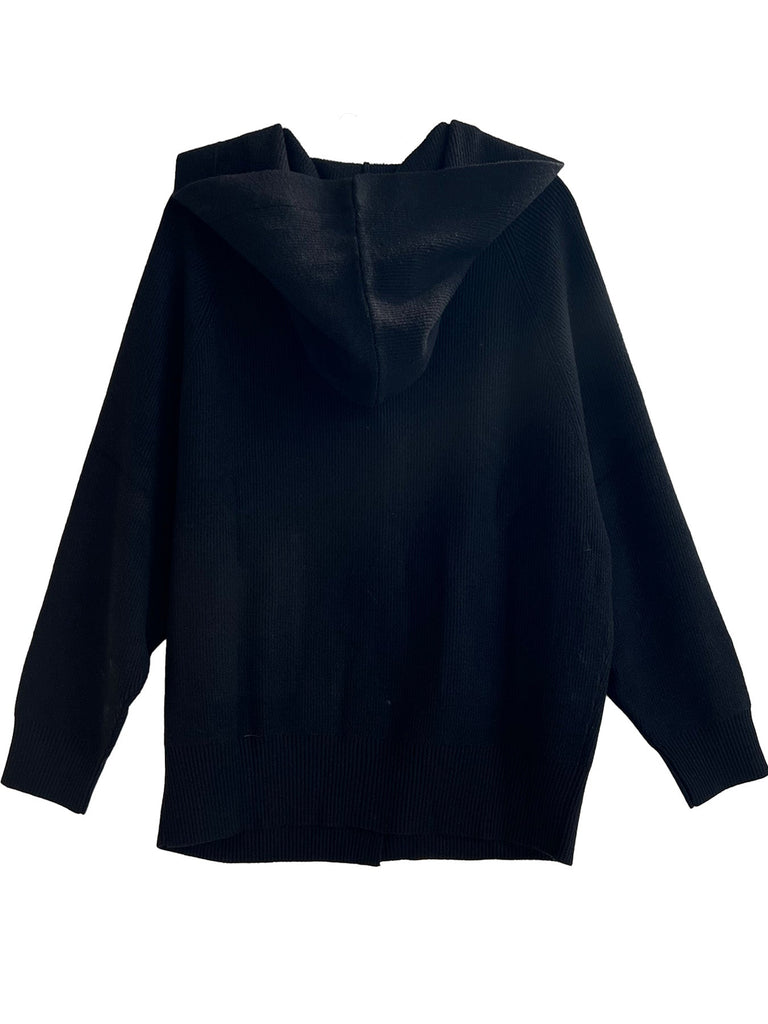 RAMONA cardigan Black - Lesley Evers-Best Seller-Shop-Shop/All Products