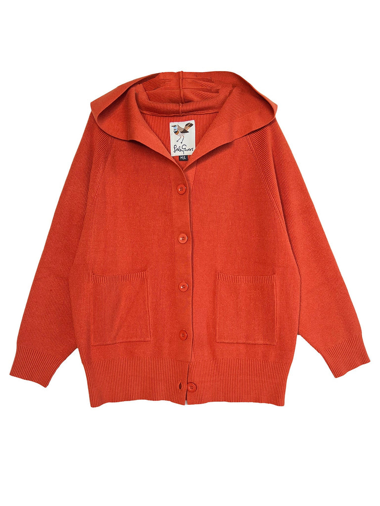 RAMONA cardigan Burnt Orange - Lesley Evers-Best Seller-Shop-Shop/All Products