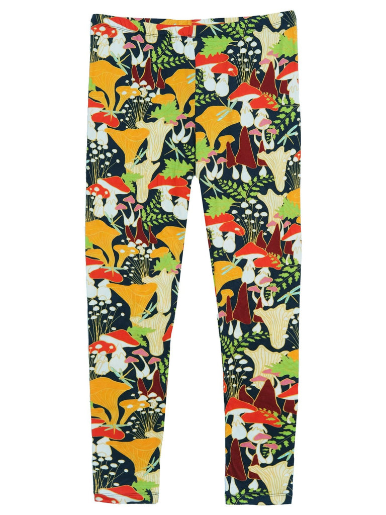 REESE legging Mushrooms Navy - Lesley Evers-colorful leggings-legging-leggings