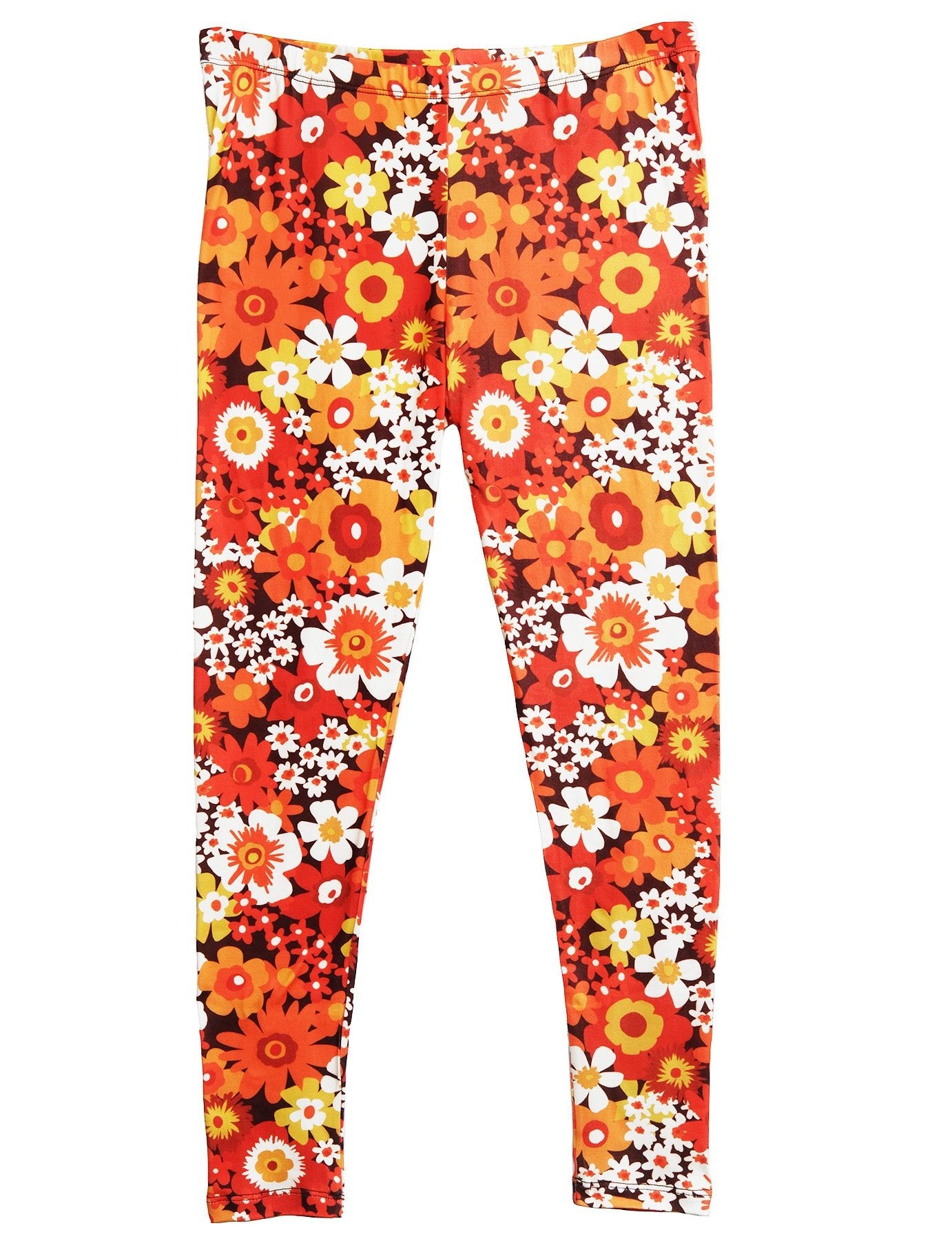 REESE legging Orange Flower Power