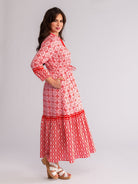 RENE dress North Star Pink - Lesley Evers-Dress-north star-Shop