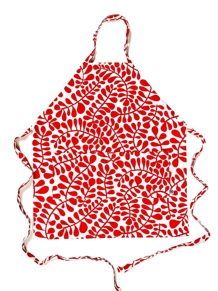 RENNIE apron Red Fern - Lesley Evers---