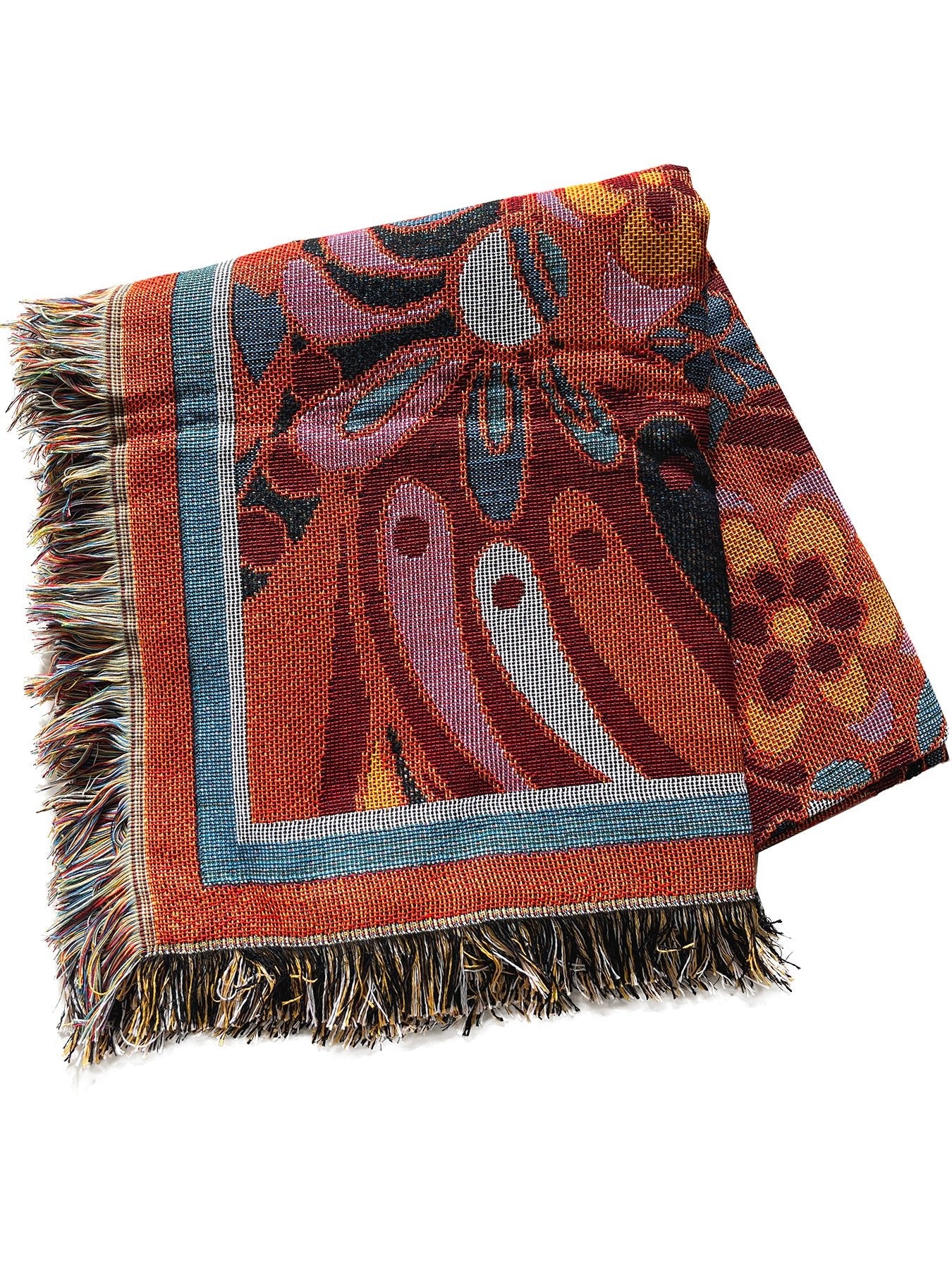 Shakalaka outlet Woven Blanket | Lesley Evers | Home