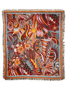 Shakalaka Woven Blanket - Lesley Evers-Bedding-Blanket-home
