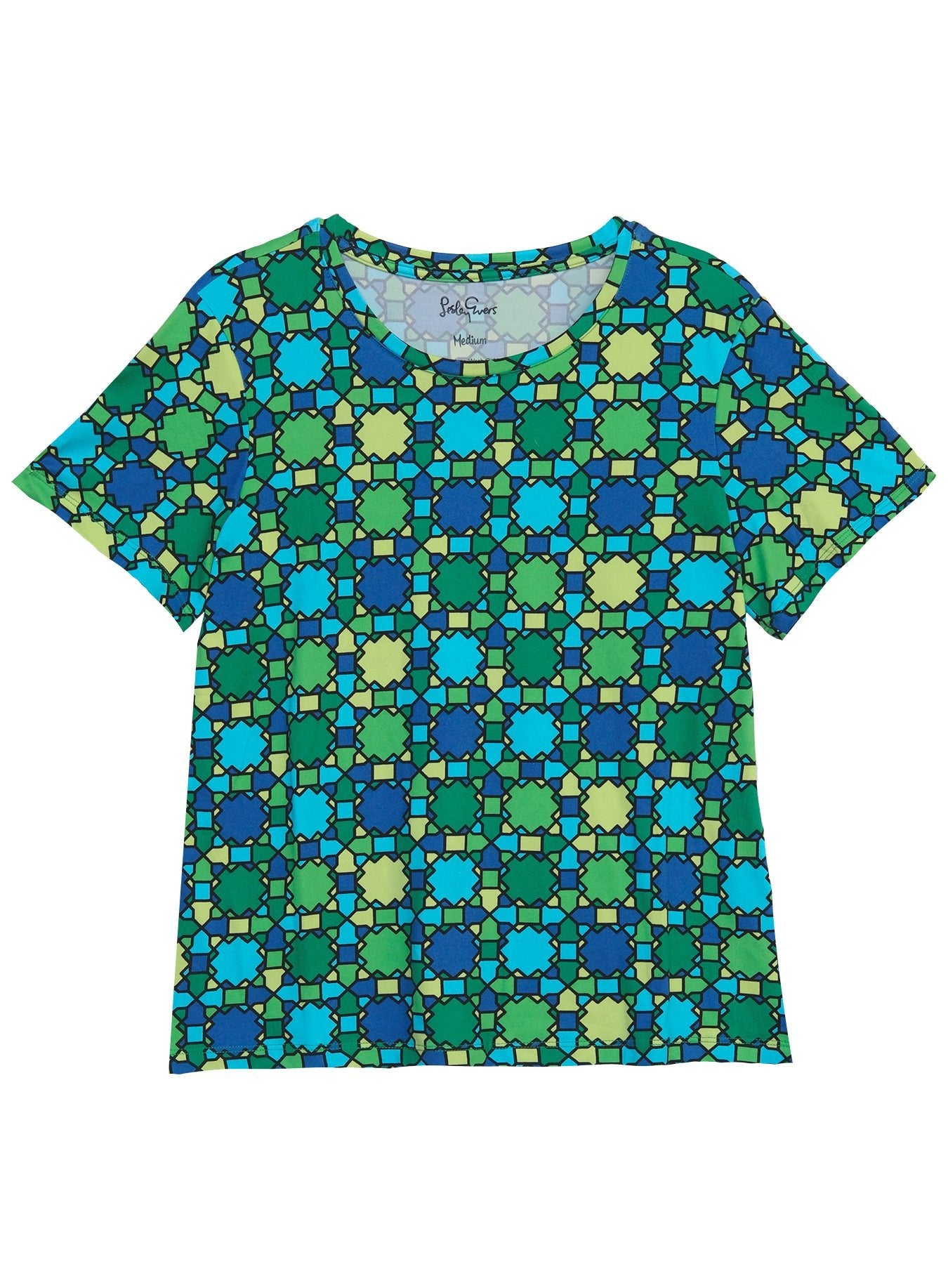 SUZI tee Stained Glass - Lesley Evers-Best Seller-Shop-Shop/All Products